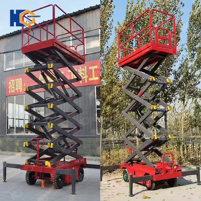 Towable mobile scissor lift for sale.webp